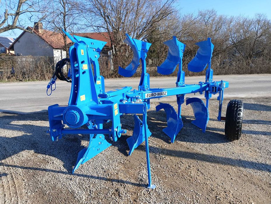 pług OBROTOWY/ jednobelkowy*odkładnice kverneland *rama 120x120