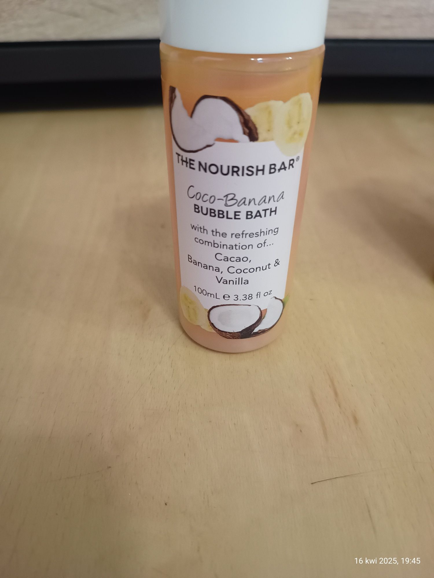 Płyn do kąpieli The Nourish Bar - 3x100ml