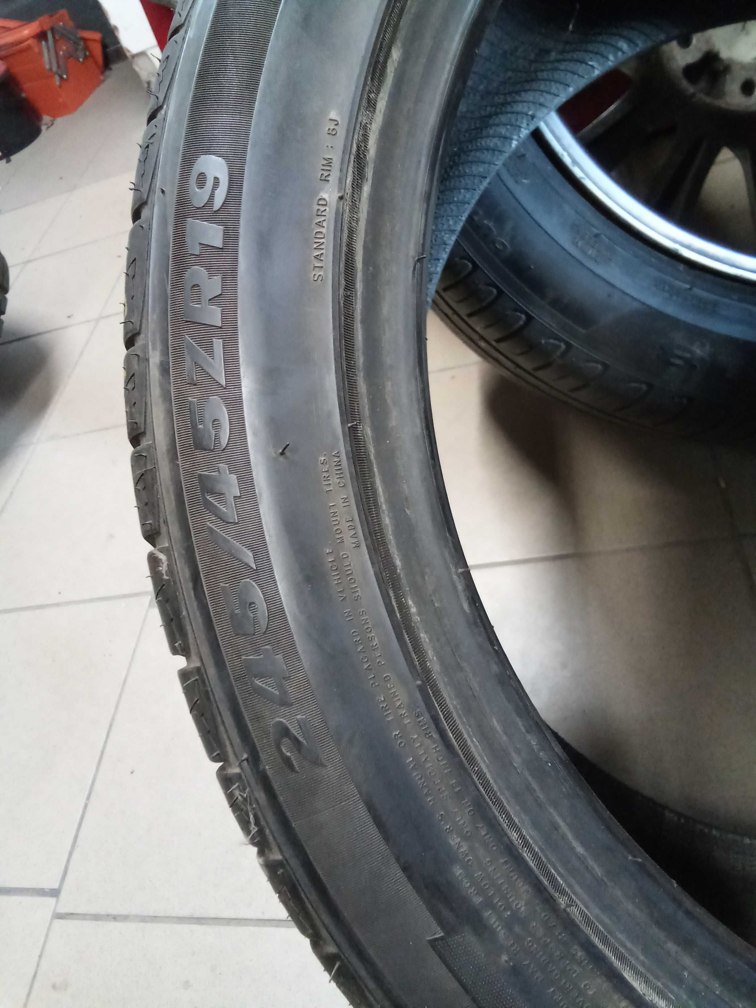 245/45 R19 2 sztuki demo