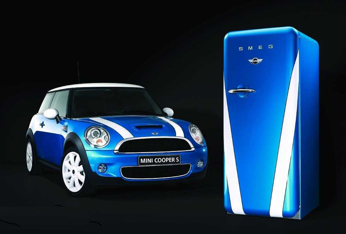 Frigorífico SMEG / Mini Cooper S, edição limitada, 250 unid. numeradas