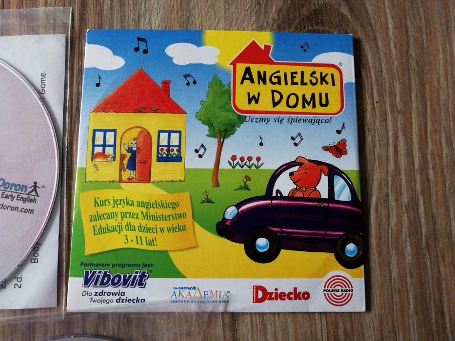 Angielski dla dzieci na płytach