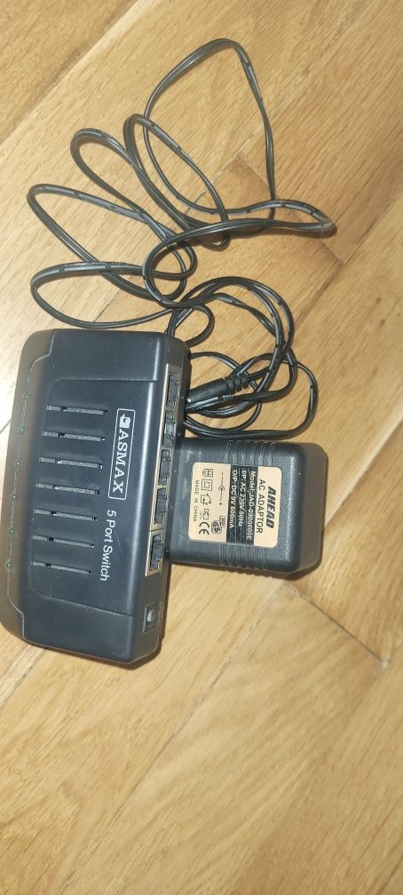 Asmax switch 5 portów