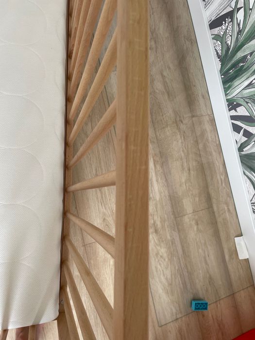 Łóżeczko SNIGLAR 120/60 plus materac SKÖNAST