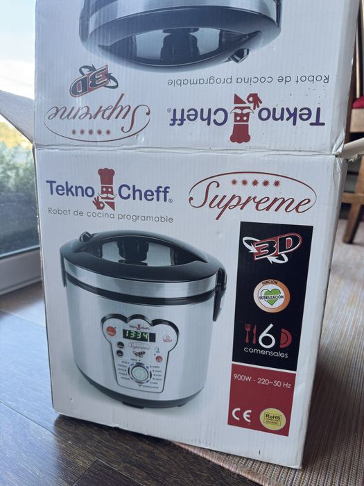Robô de cozinha programável “Tekno Cheff” Supreme