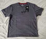Nowe koszulka T-shirt Alpha Industries XL antracytowa