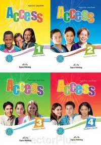 Access 1, 2, 3, 4 Student's book + Workbook