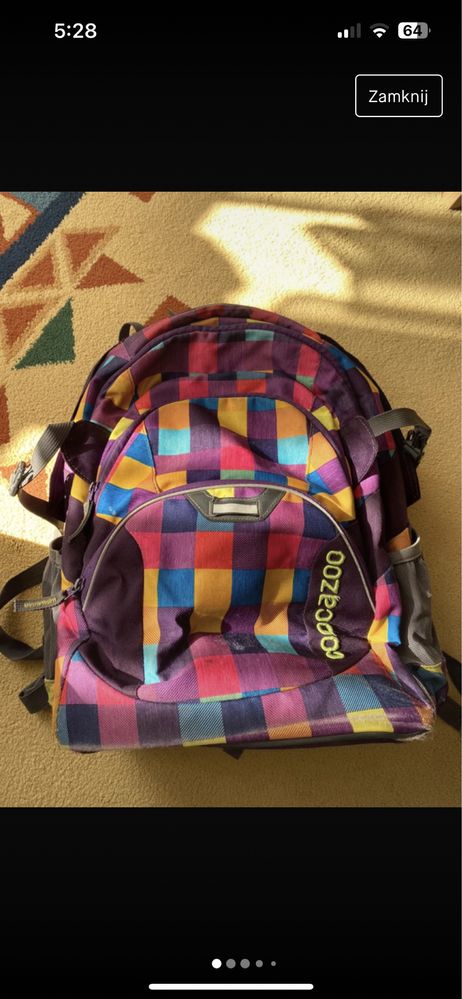 kolorowy plecak Coocazoo