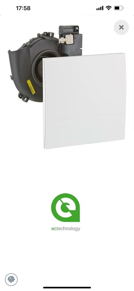 Wentylator Wyciagowy Lunos Silvento V-EC