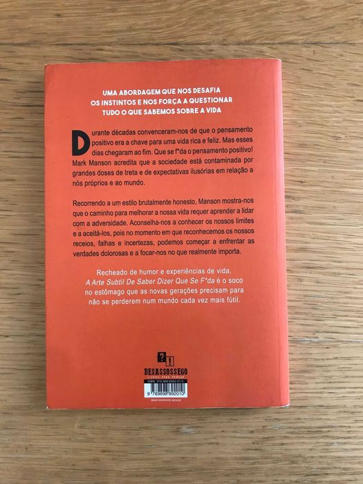 A arte subtil de saber dizer que se f*da