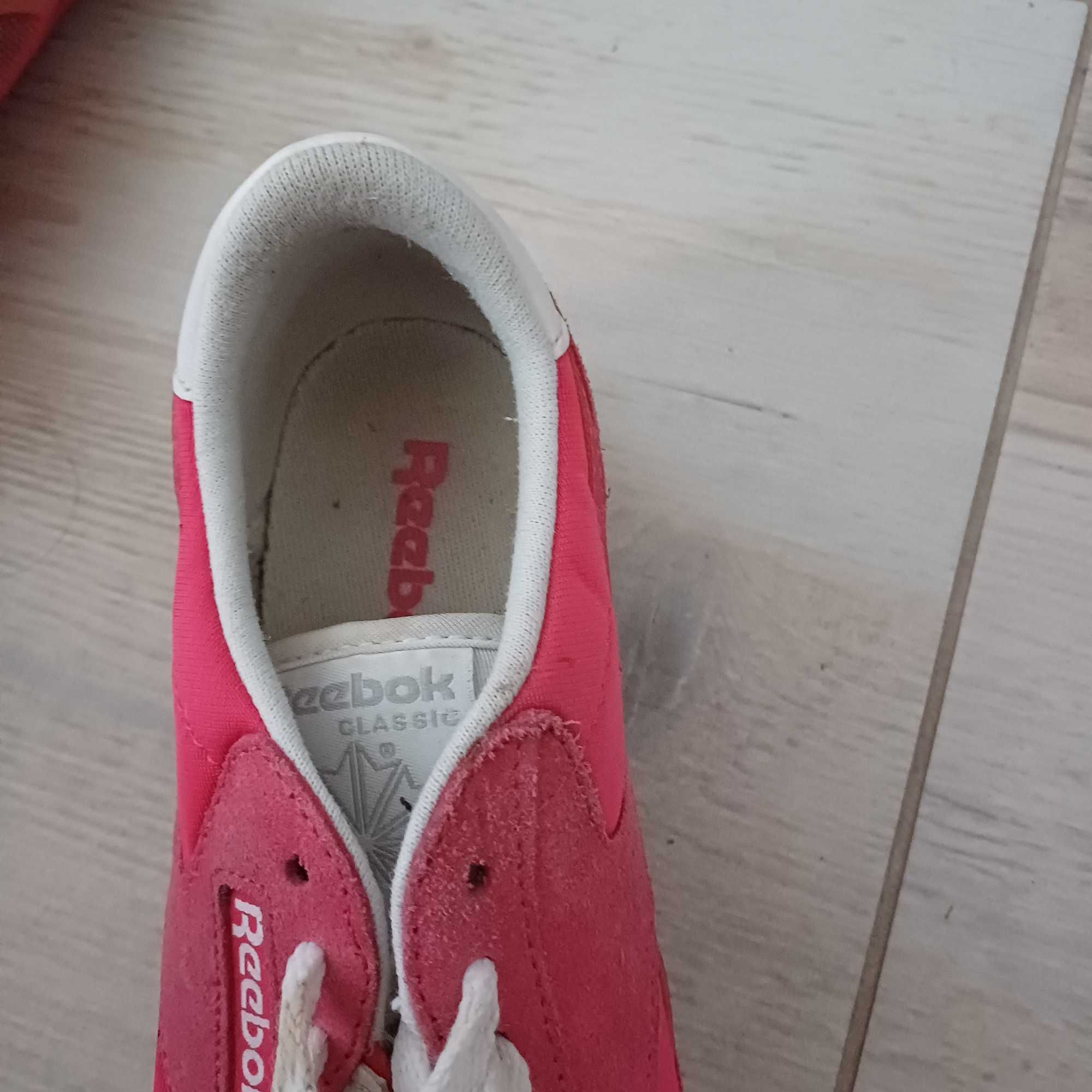 Adidasy reebok damskie różowe