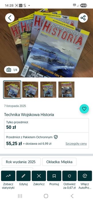 Technika Wojskowa Historoia