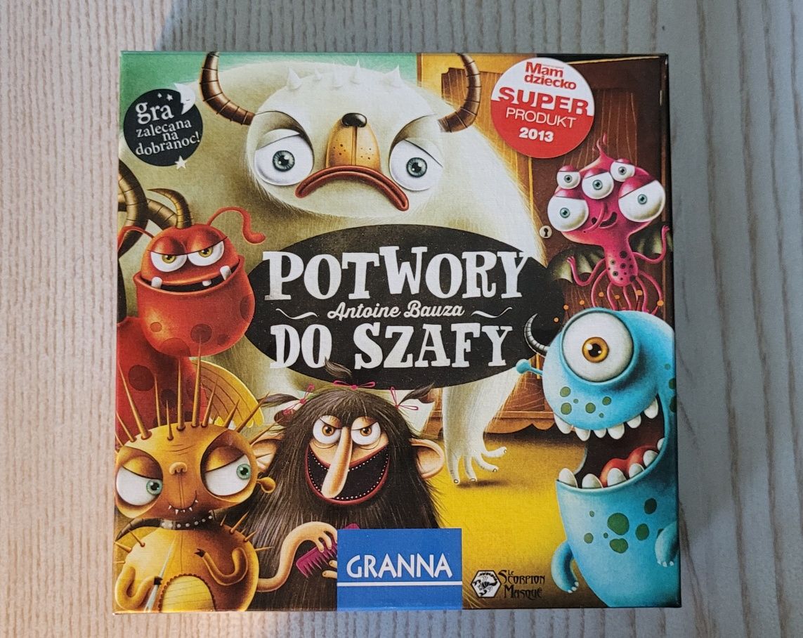 Gra planszowa "Potwory do szafy"