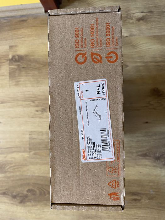 BLUM T60L7340 TIP-ON BLUMOTION do Legrabox/Movento - 10 zestawów