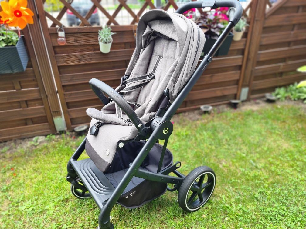 Wózek Cybex balios s lux 3w1 + gondola + śpiworek + folia