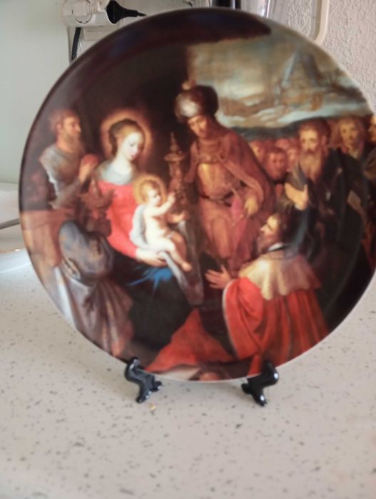 Pratos presepio vista alegre