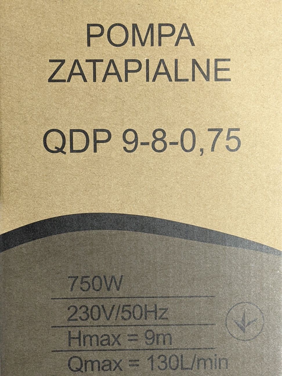 Насос Forvater QDP 9-8-0.75 для полива и откачки загрязнённых вод