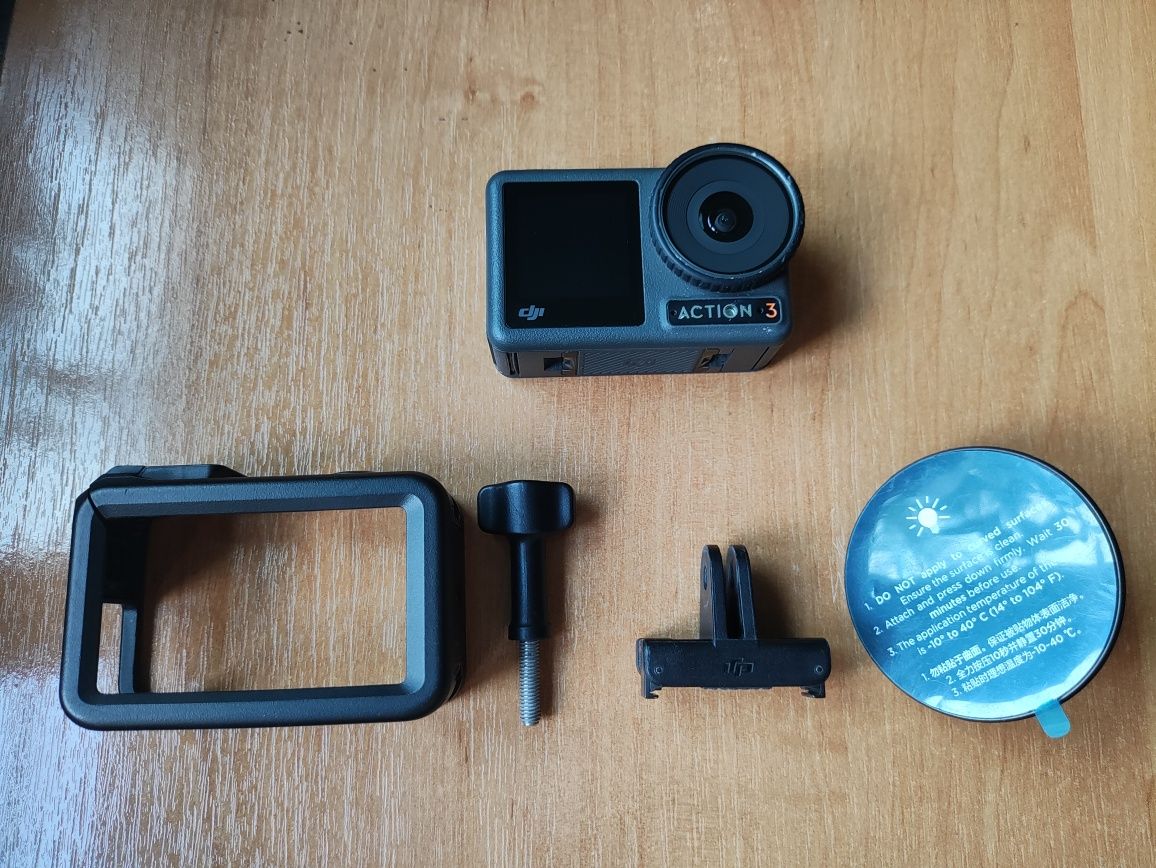 DJI Osmo Action 3 kamera + akcesoria