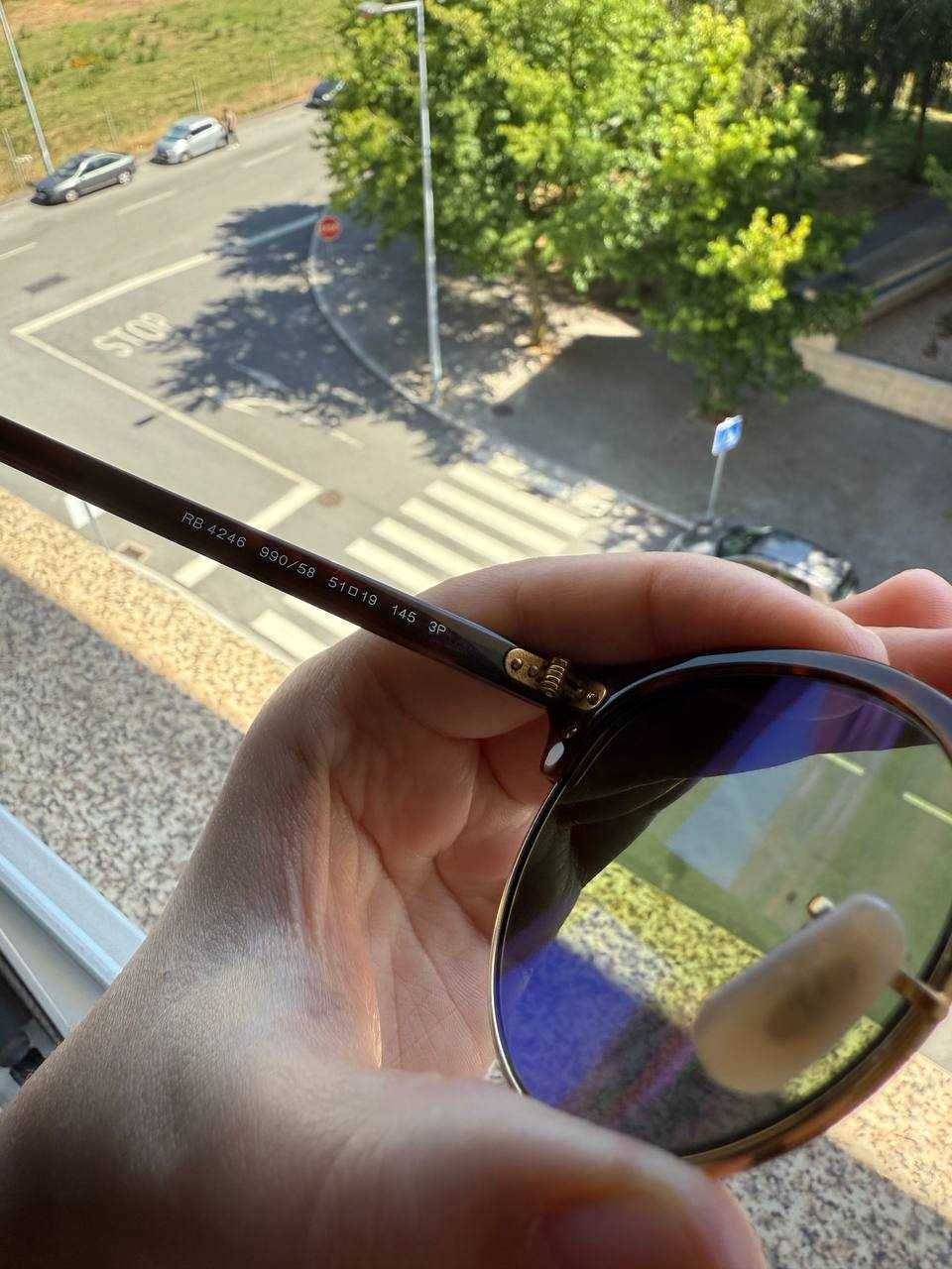 Ray-Ban CLUBROUND RB 4246 – Polarizadas, Como Novos