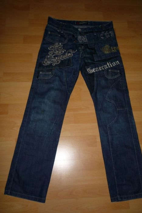 Spodnie męskie jeans roz W32L32 * Cipo & Baxx Generation Los Angeles