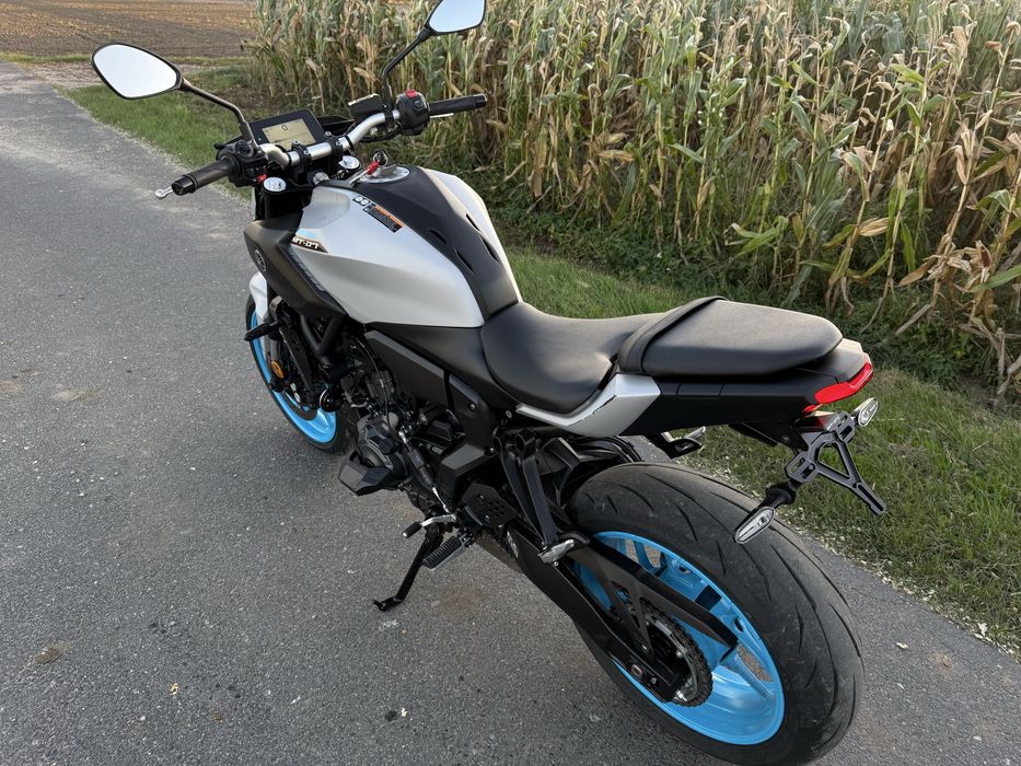 Yamaha MT07 Nowy model 2025 Ice Storm A2 35kw 180km Transport