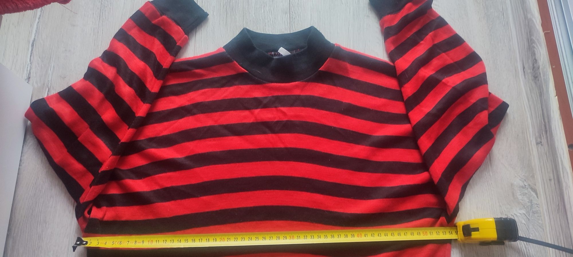 Sukienka dzianinową H&M rozm L do XL wymiary na fotkach