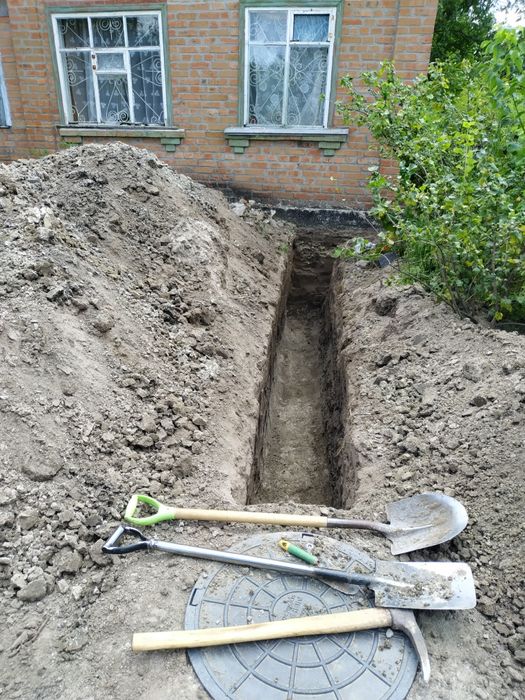 Выполним земляные работы