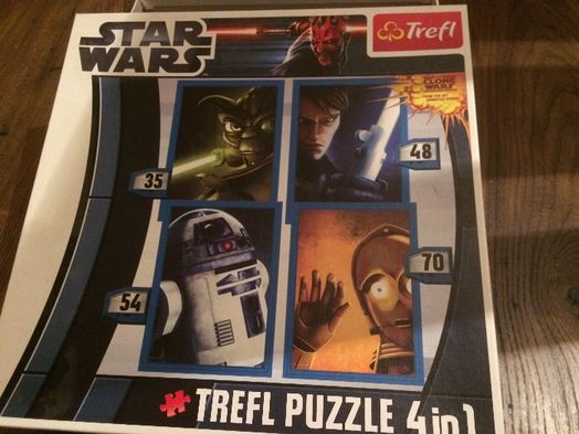 Puzzle z kultowego filmu STAR WARS