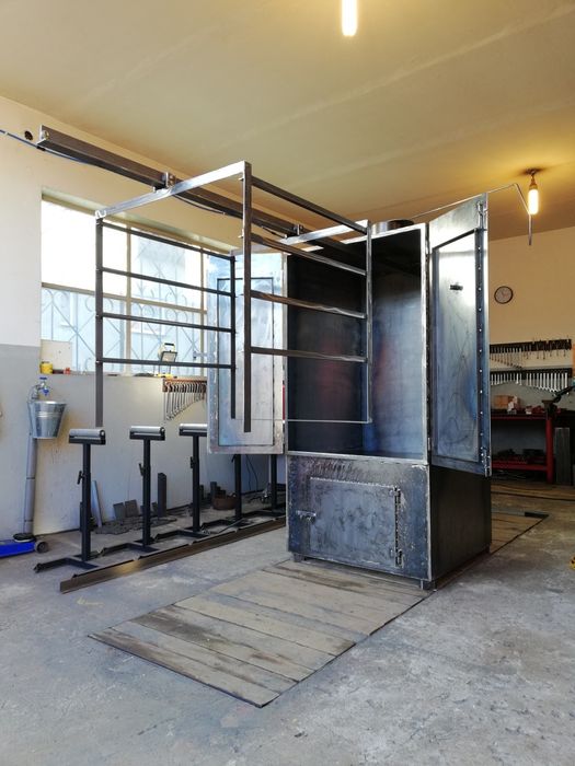 Wędzarnia Przemysłowa Masarnicza Grill Blacha 4 mm Solidna Od Kowala