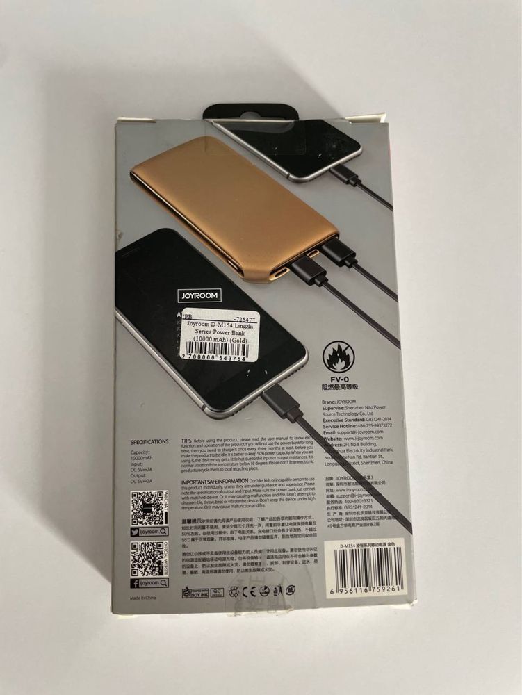 Power bank 10000 mAh новый