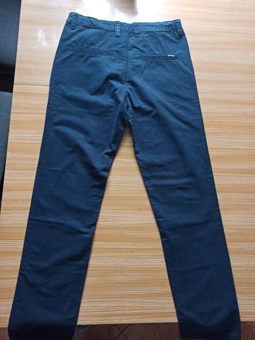 Eleganckie granatowe spodnie
