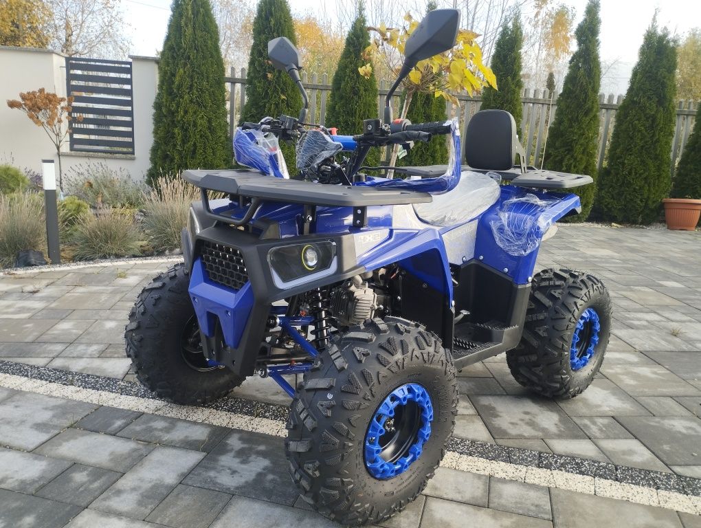 ATV, Quad 7 cali 125 biegi 1+1 Rok 2023 *Dla dzieci* Duża rama 8 cali