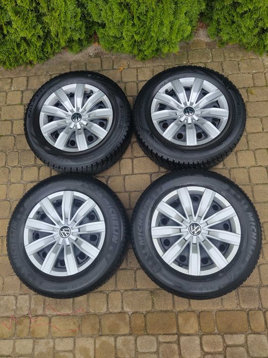 Koła zimowe do VW SUV 215/65 R17 Felgi Stalowe + Kołpaki VW oryginał