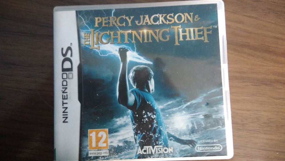 Jogo Percy Jackson &the Lightning Thief para nintendo DS