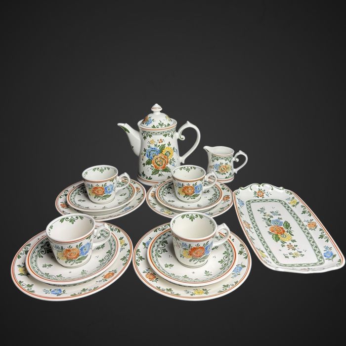 Serwis Villeroy & Boch Alt Amsterdam kolorowe kwiaty B5/011103
