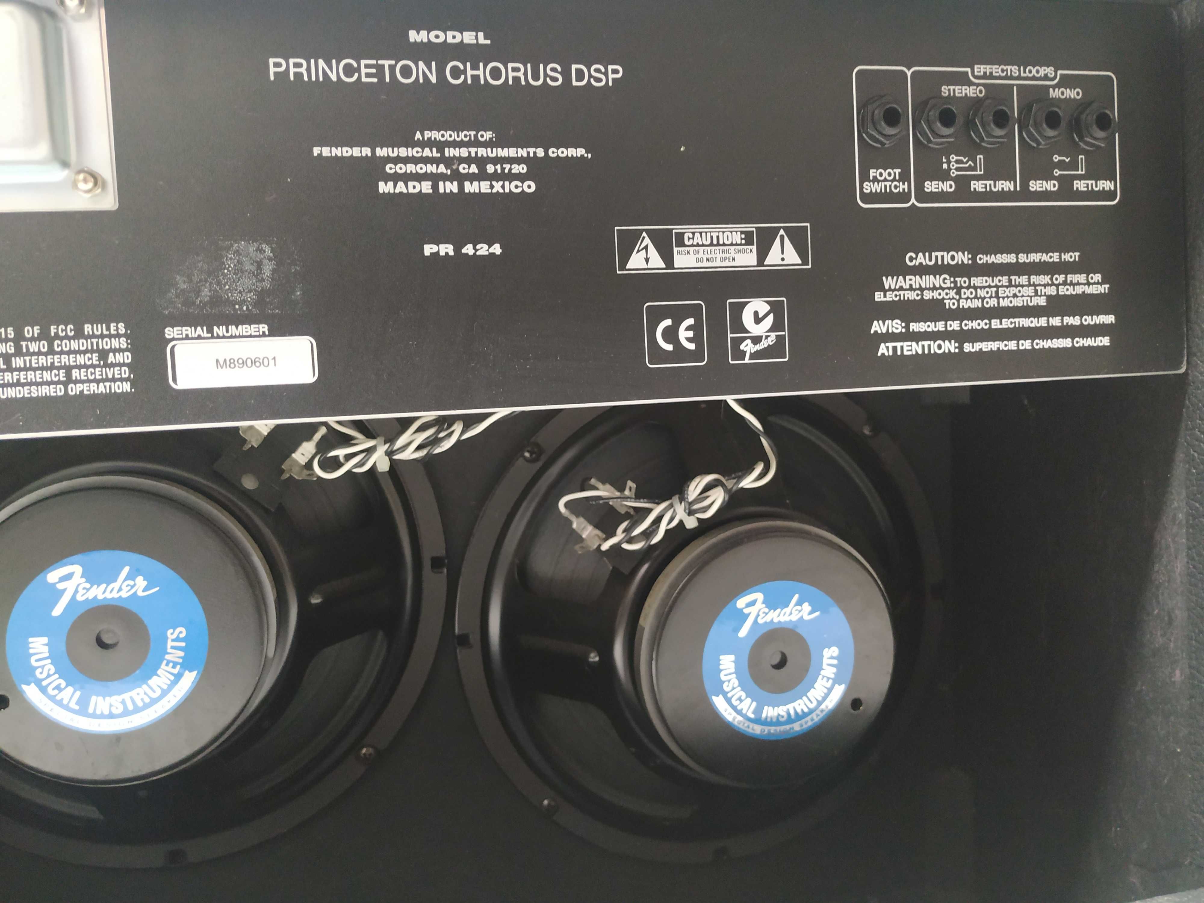Fender Princeton Chorus DSP combo gitarowe
