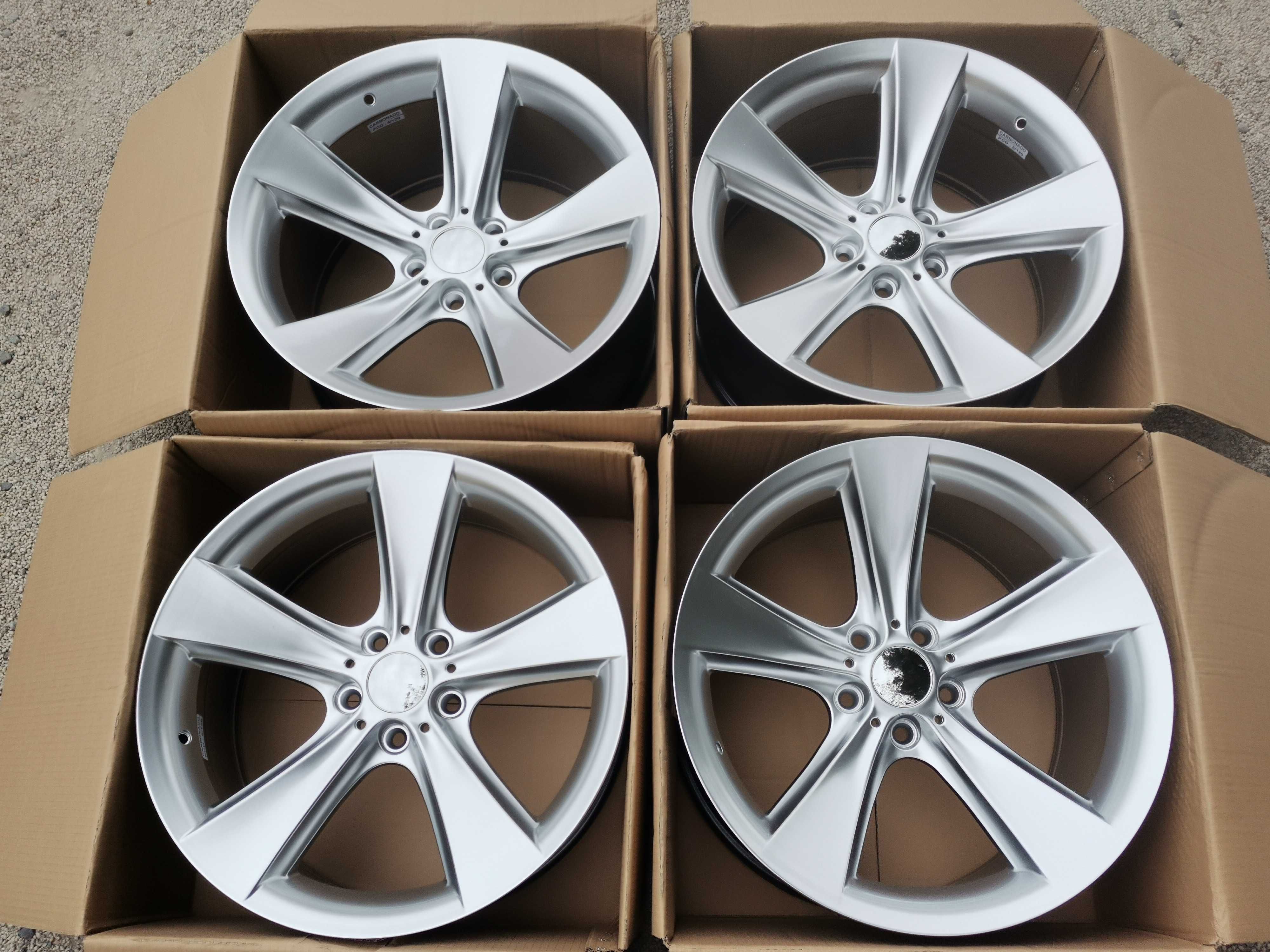 Alufelgi 5x120 19 9/10 ET14 ET24 BMW E60 E63 E65 Concave Styling 128