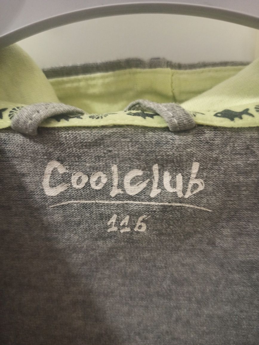 Bluza chłopięca z kapturem Coolclub, roz. 116