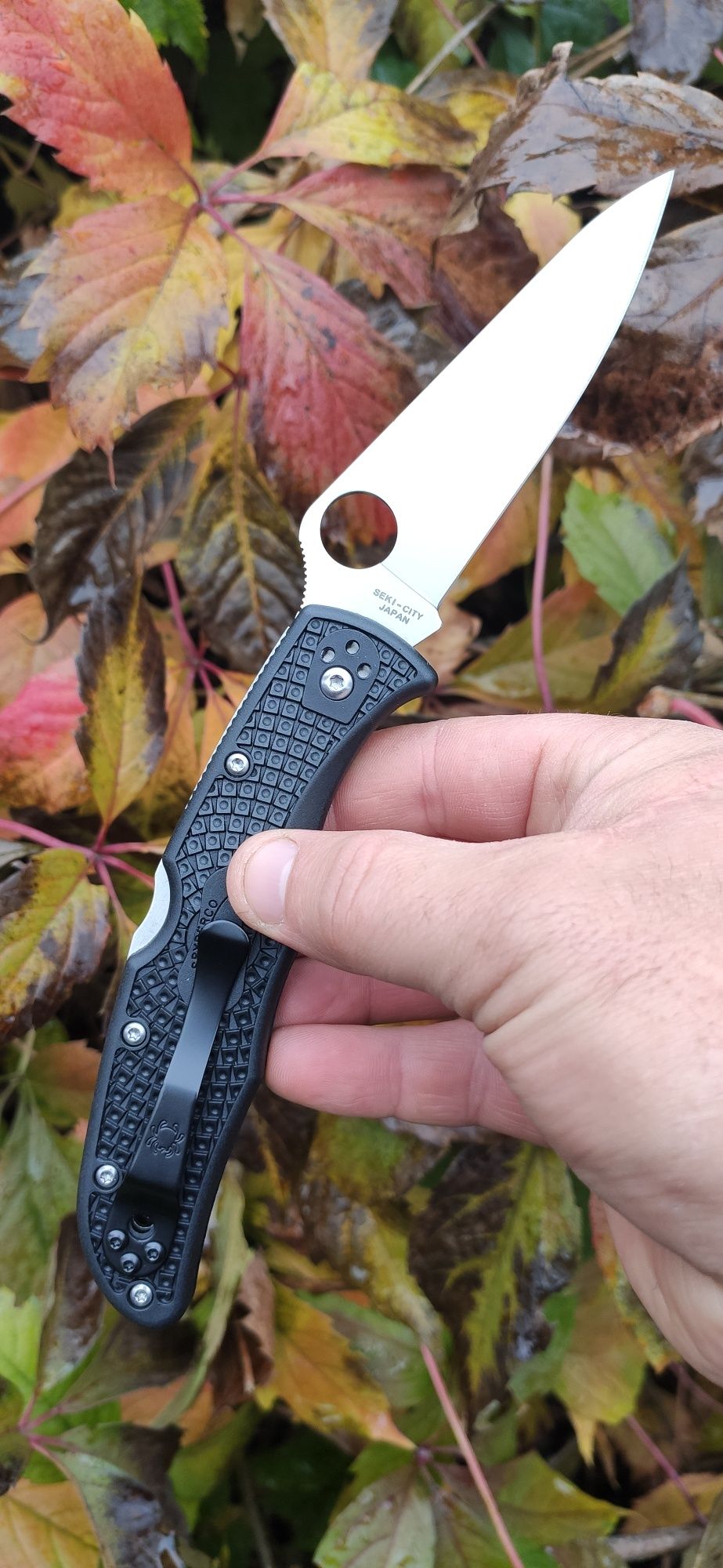 SPYDERCO ENDURA 4 C10 отличный EDC нож легенда