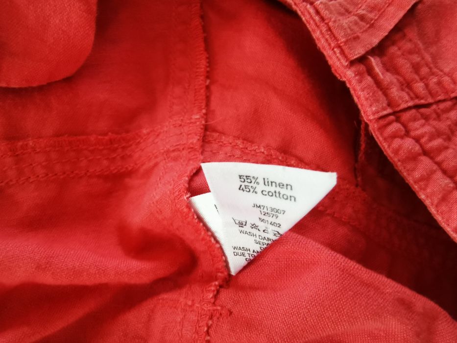 Spodnie lniane, bawełniane, szerokie, cherokee, rozmiar 18, 46, XXXL