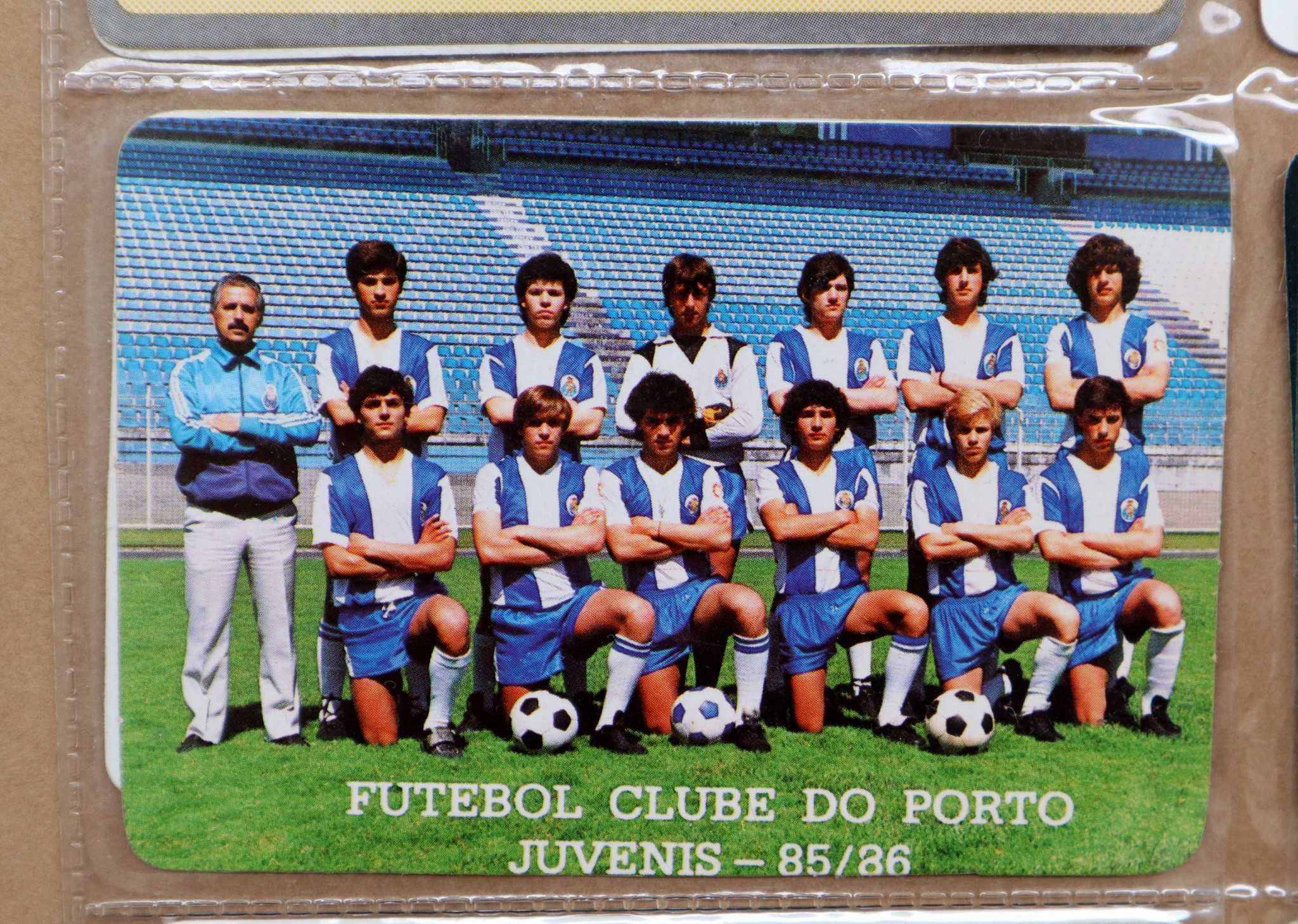 equipa futebol FC Porto Juvenis 1985/1986