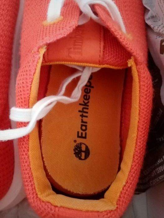 Ténis laranja Timberland tam. M(N-12/79)
