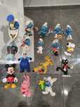 Bonecos antigos de PVC
