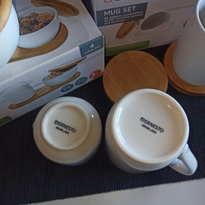 NOWY zestaw ERNESTO. Akcesoria do herbaty lub kawy