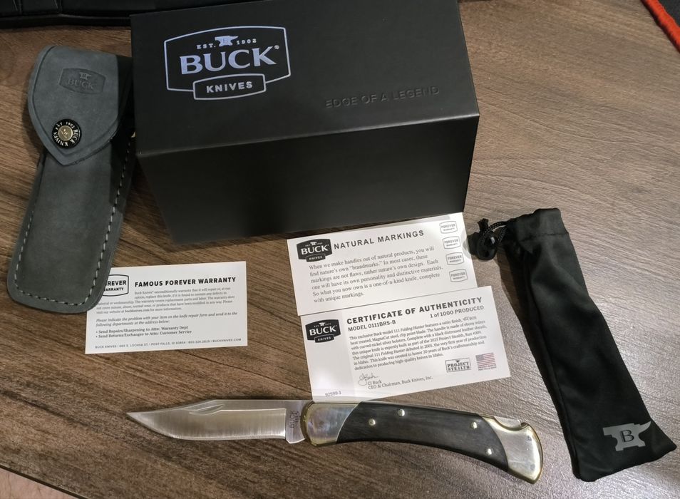 Buck 111 Stealth Run #009 magnacut нож охота туризм