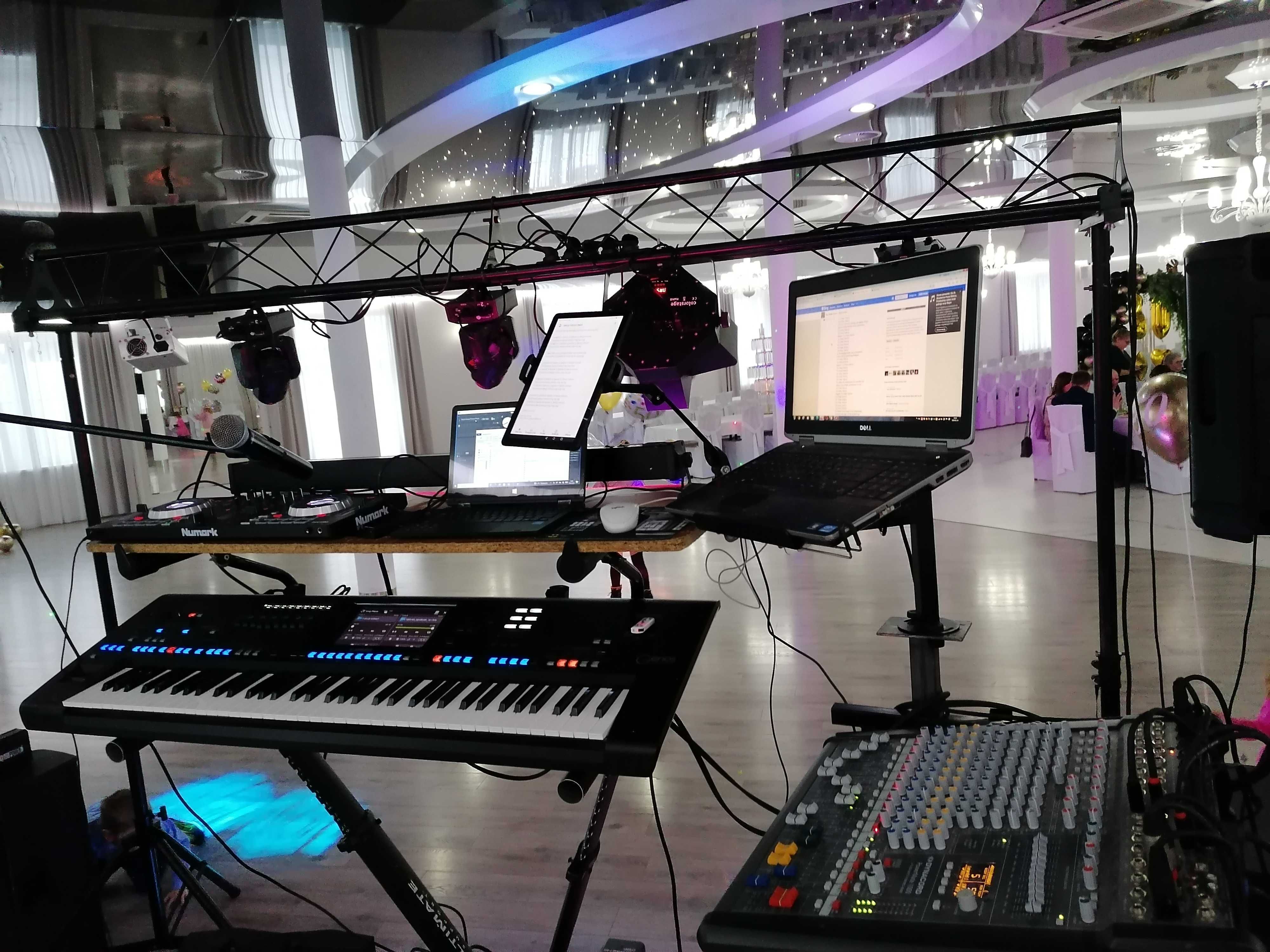 Dj & zespół muzyczny, nagłośnienie, śpiew na żywo. Akordeon, klawisze