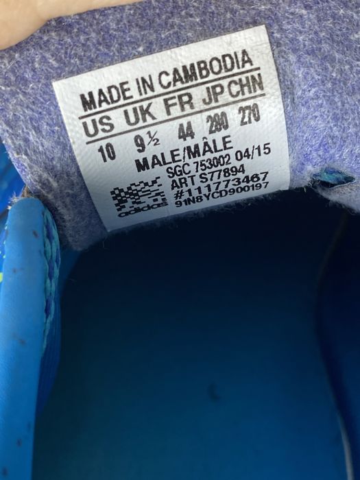 Adidas X футбольні сороконіжки спорт сороконожки футзал 44р адидас