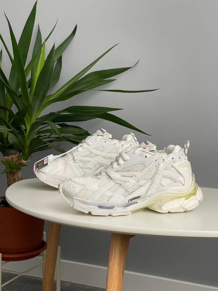 БЕЗ ПРЕДОПЛАТИ‼️Кросівки Balenciaga Runner Graffiti High(Білі),баленсі