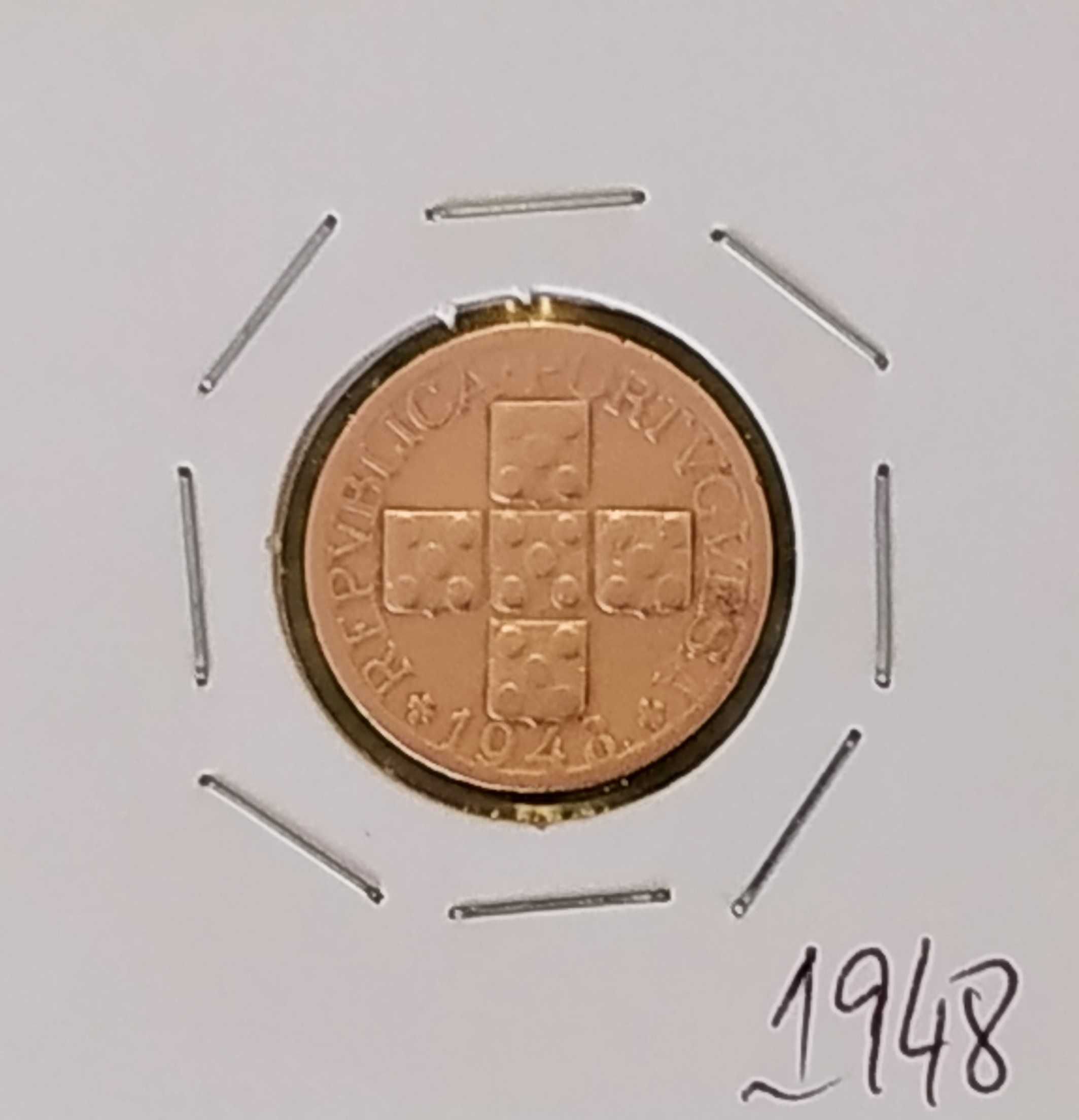 Portugal - moeda de 20 centavos de 1948