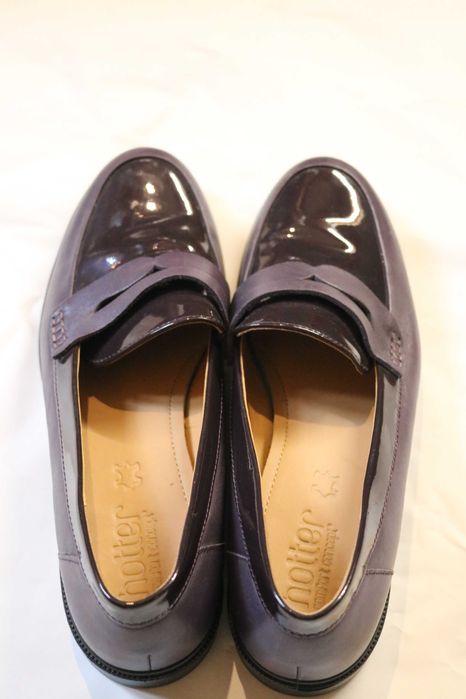 Buty Hotter rozmiar 41 . Skóra, kolor fioletowy. Lakierki. Nowe.