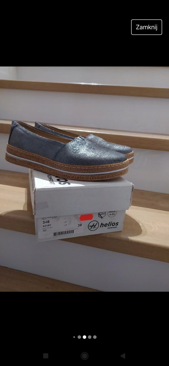 Buty Mokasyny Helios